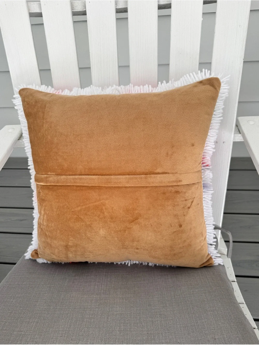 Holiday Cardinal Latch Hook Throw Pillow ❤️🤍🩶🖤